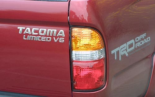 2001 Toyota Tacoma exterior FBDG