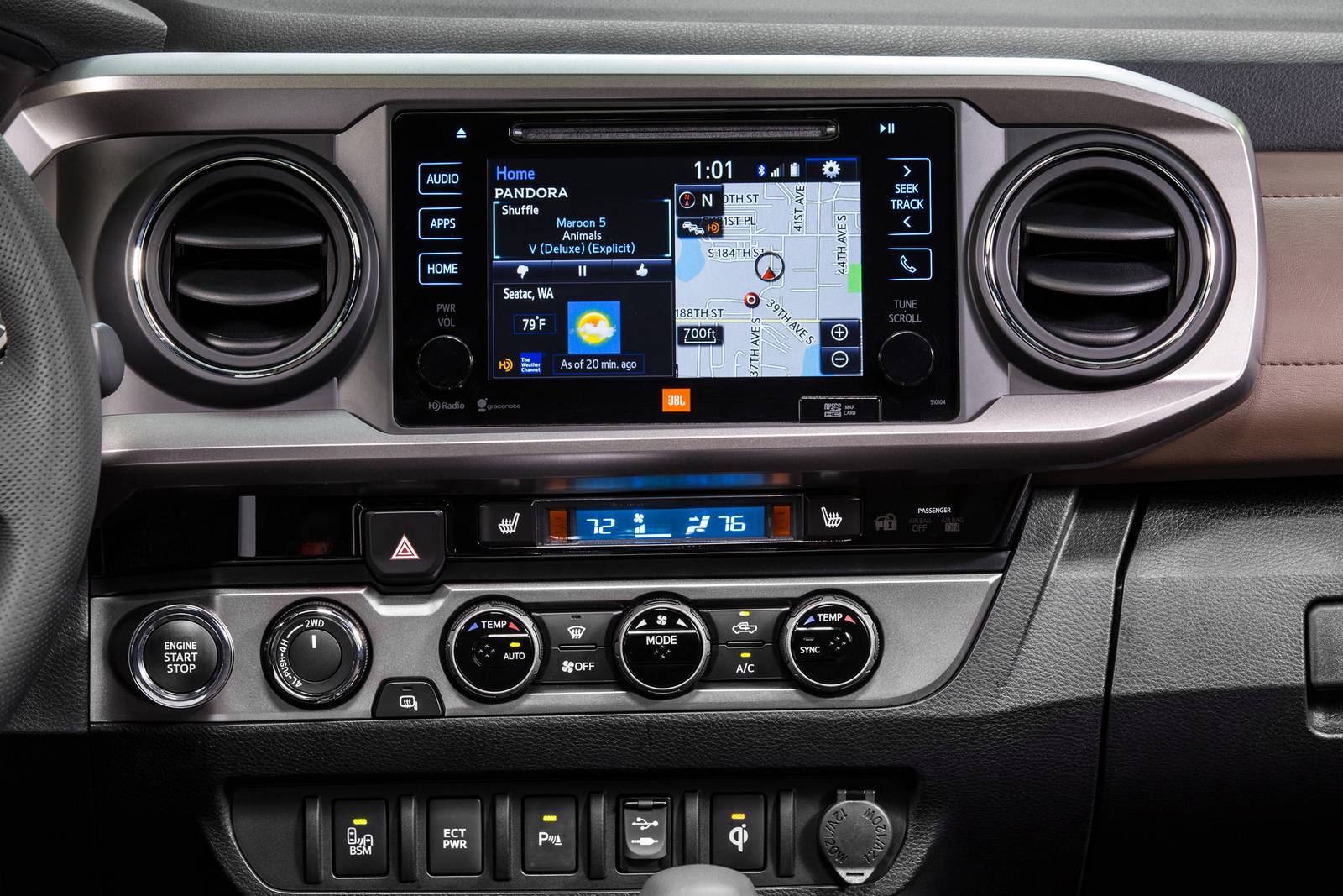 2019 Toyota Tacoma interior CC