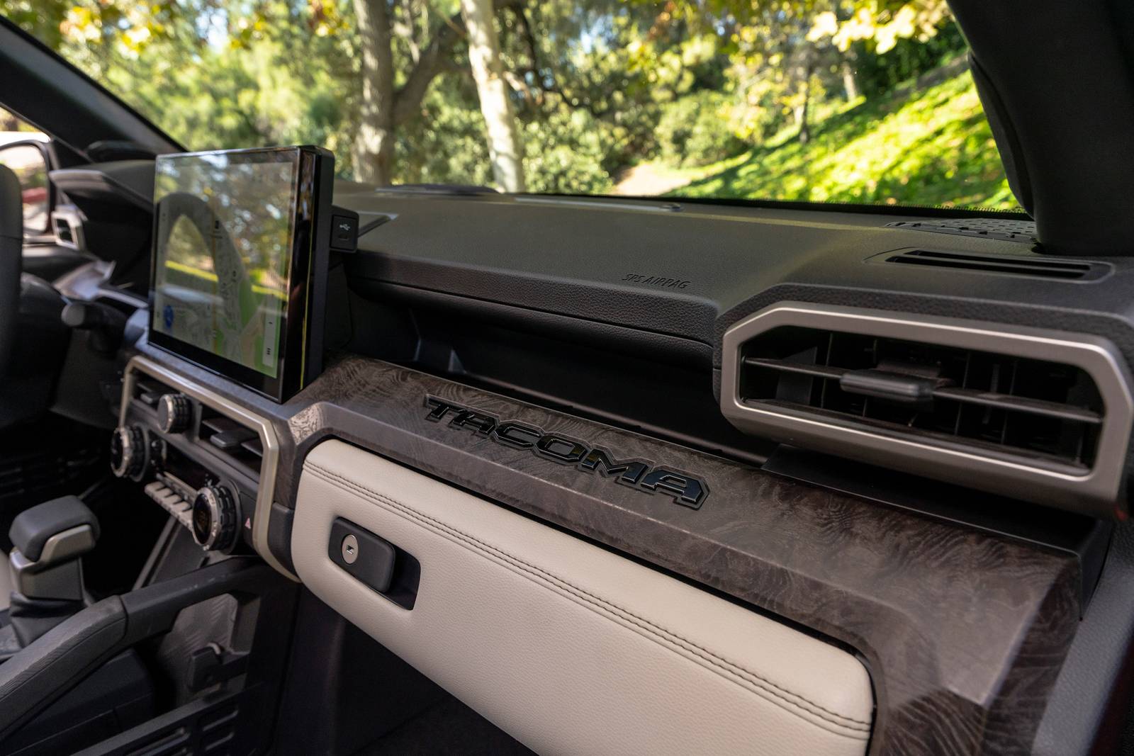 2024 Toyota Tacoma interior DETAIL
