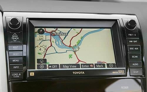 2008 Toyota Tundra interior DETAIL