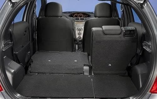 2010 Toyota Yaris interior CARGO