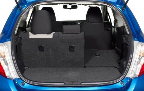 2012 Toyota Yaris interior CARGO