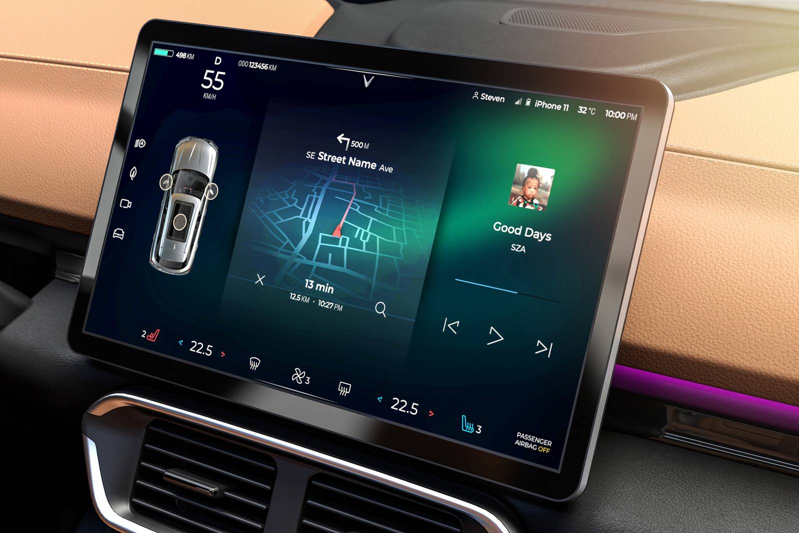 2024 VinFast VF 8 interior CC