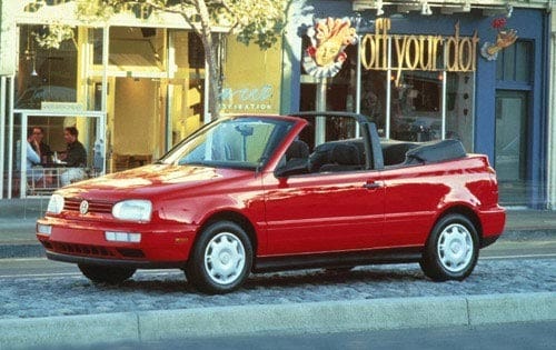 1997 Volkswagen Cabrio 2 Dr STD Convertible