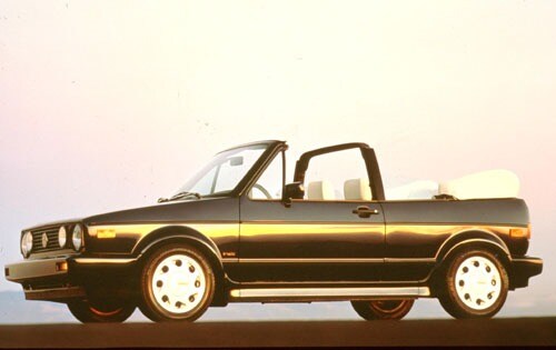 1991 Volkswagen Cabriolet 2 Dr STD Convertible