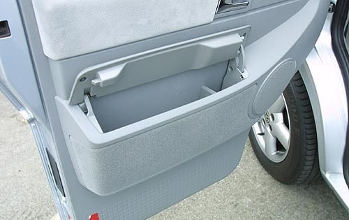 2000 Volkswagen EuroVan interior DETAIL