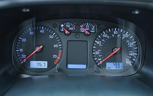 2000 Volkswagen EuroVan interior G