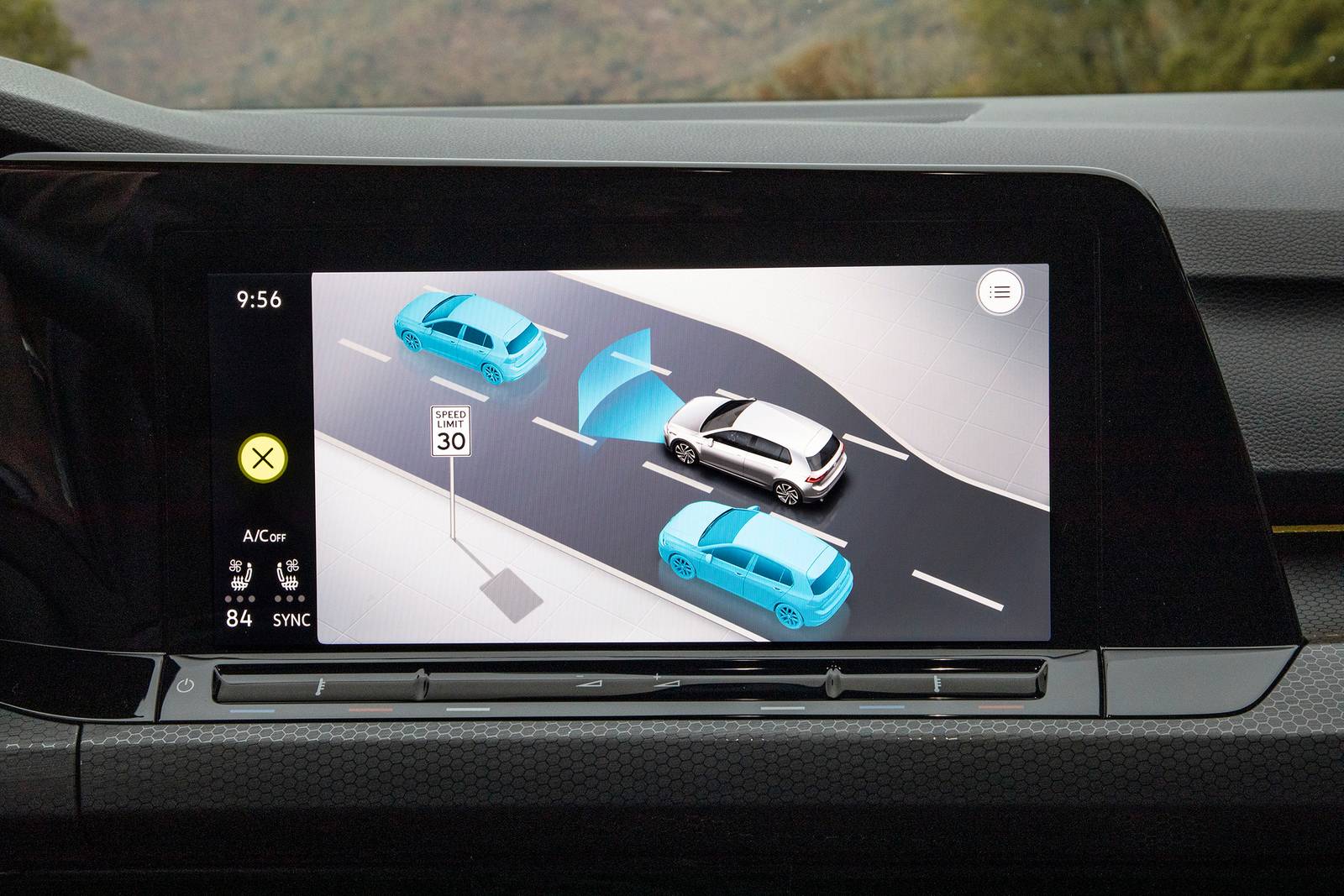 2022 Volkswagen Golf GTI front safety CC