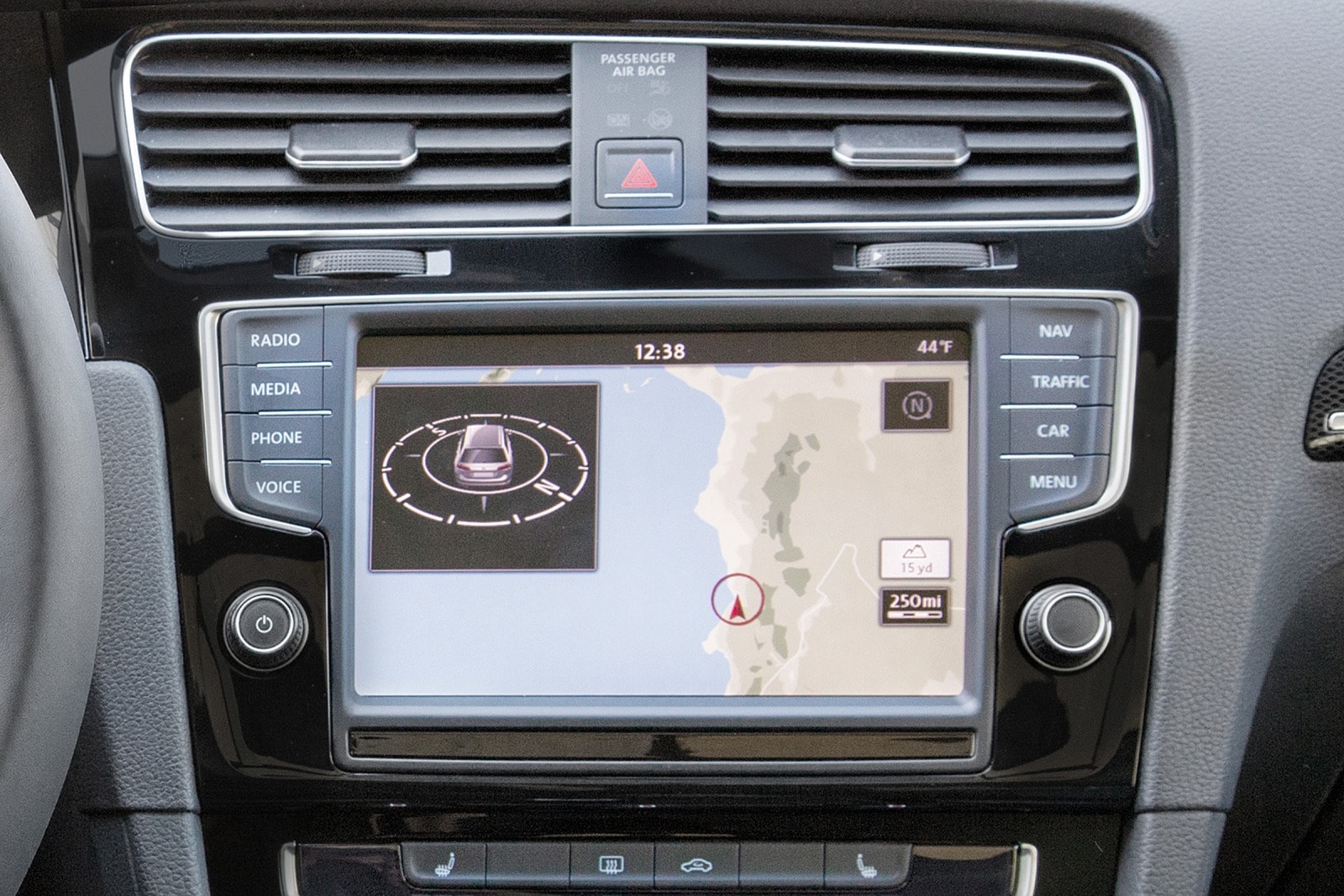 2015 Volkswagen Golf interior CC