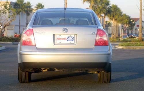 2001 Volkswagen Passat interior CARGO