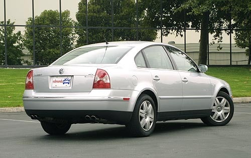 2002 Volkswagen Passat W8 4Motion AWD 4dr Sedan Shown