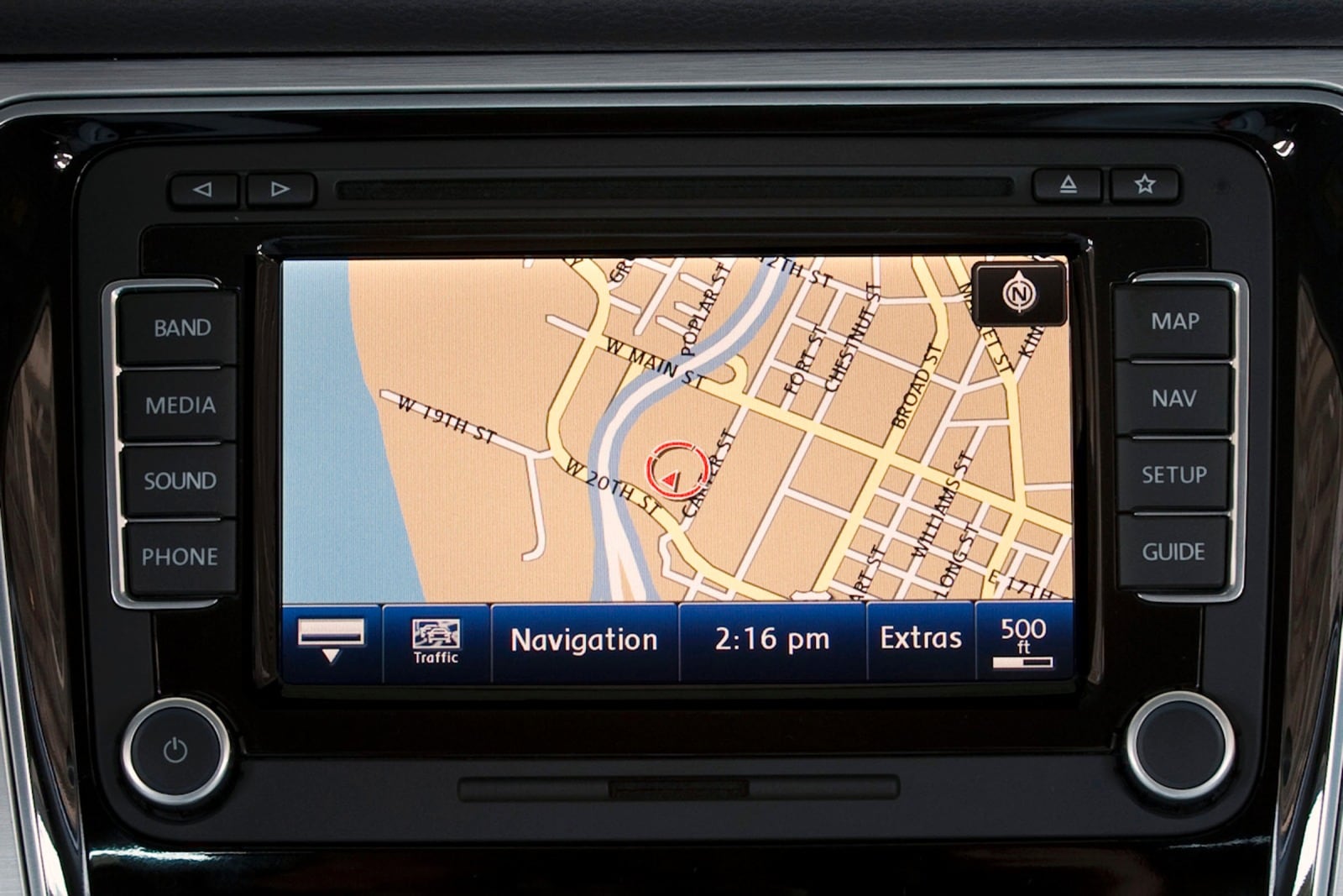 2013 Volkswagen Passat interior NAVSYS
