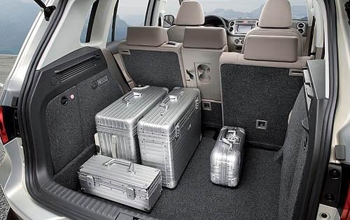 2009 Volkswagen Tiguan interior CARGO