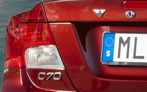 2012 Volvo C70 exterior RBDG