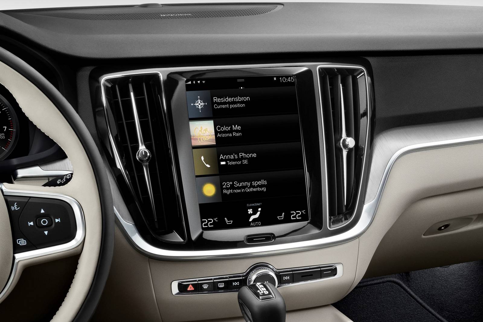 2019 Volvo V60 interior CC