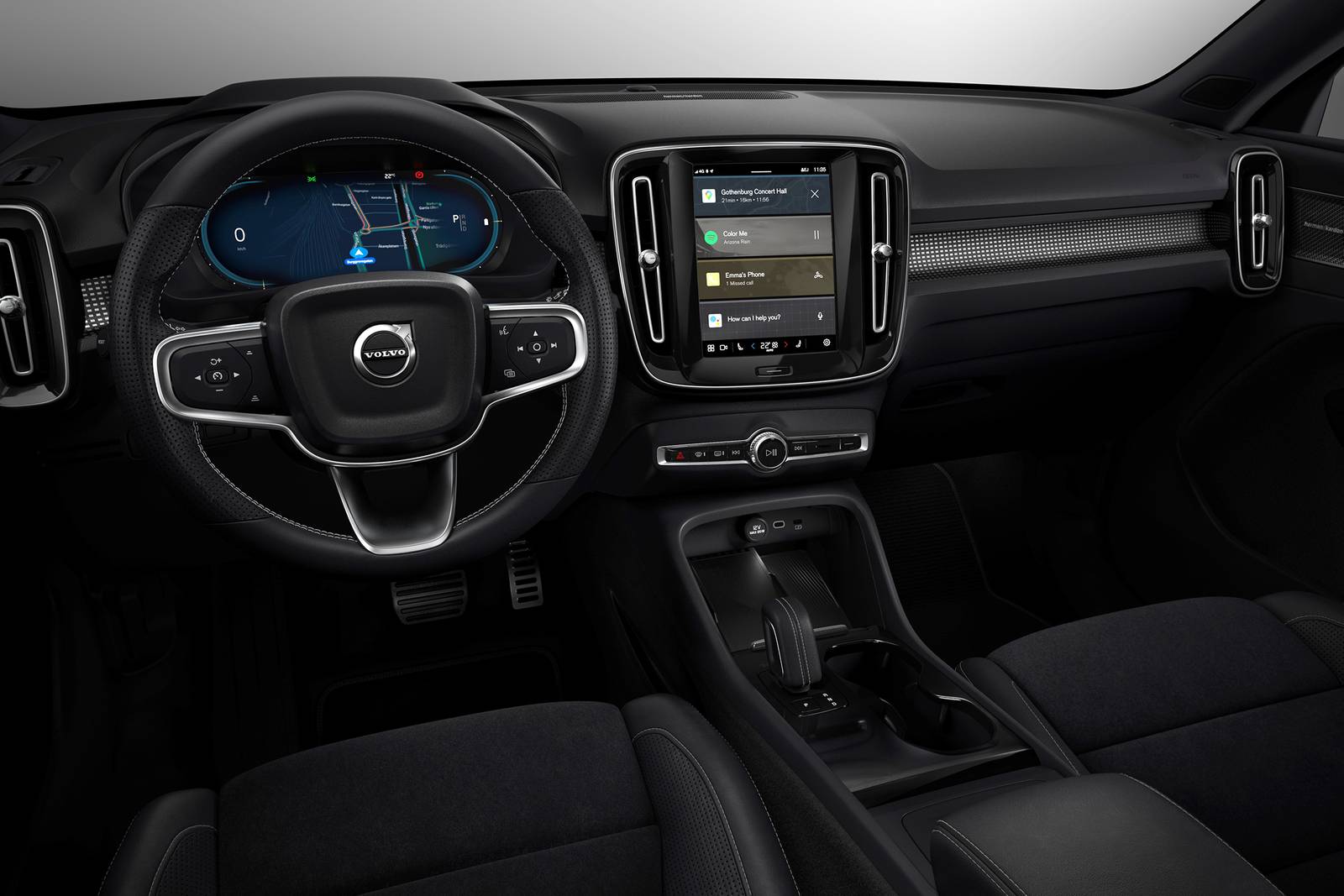 2022 Volvo XC40 Recharge interior D